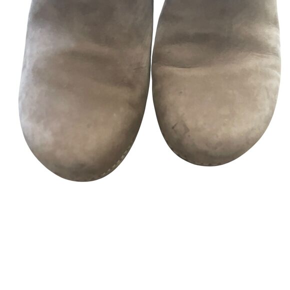 Dansko Women's Size EUR 42 US 11 Susan Suede Brown Wedge Bootie Boots - Picture 4 of 13